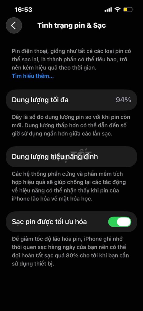 Cần bán iphone 13 pro chính hãng, chỉ thay pin mơi. Mua bán Điện thoại tại Quận Bình Thạnh Tp Hồ Chí Minh được đăng bởi Dinh Huong hình 6