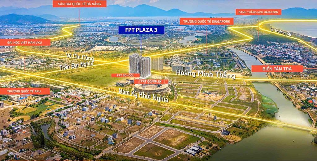 Còn 9 căn ngoại giao đẹp nhất FPT Plaza 3 giá tốt