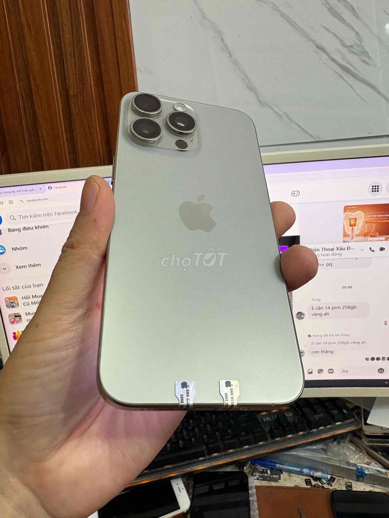 iphone 15promax lock 256g titan liknew cnc 99.9%. Mua bán Điện thoại tại Quận Lê Chân Hải Phòng được đăng bởi hoang anh hình 1