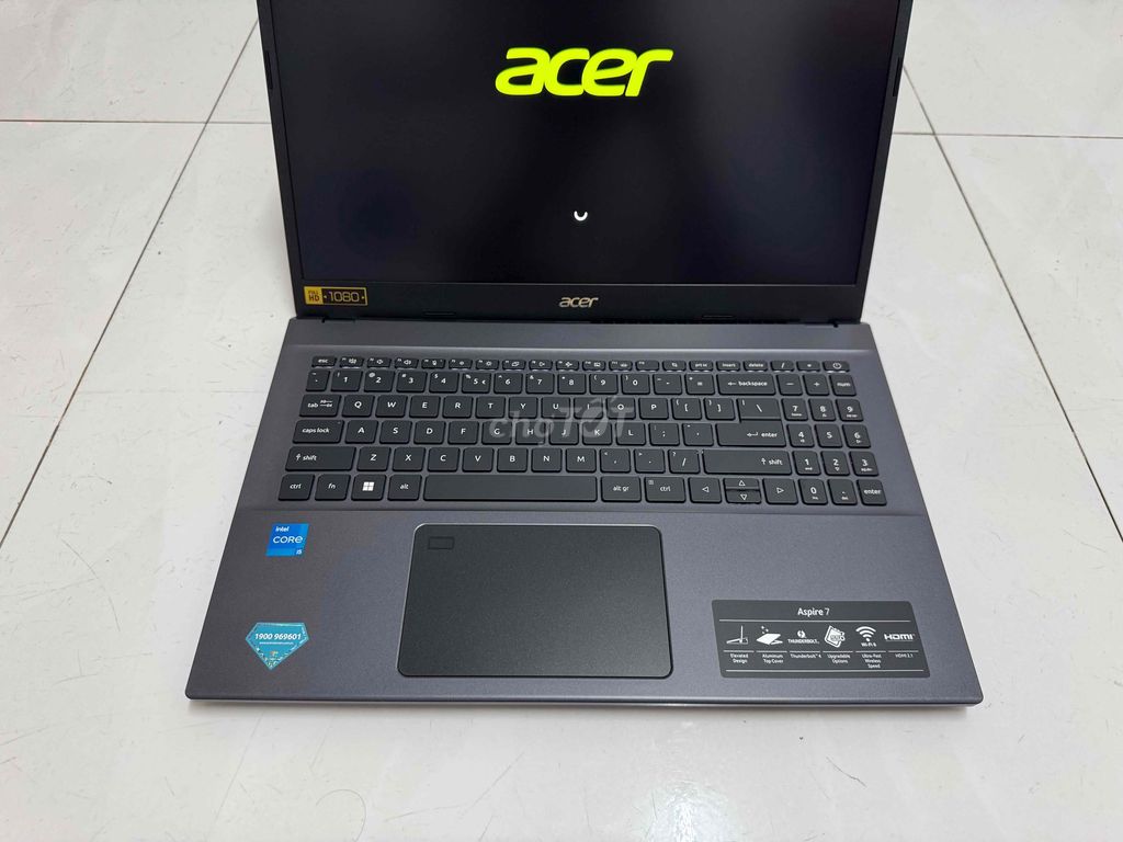 Acer Aspire 7 A715-76 i5 12450H 16gb 512gb nguyên