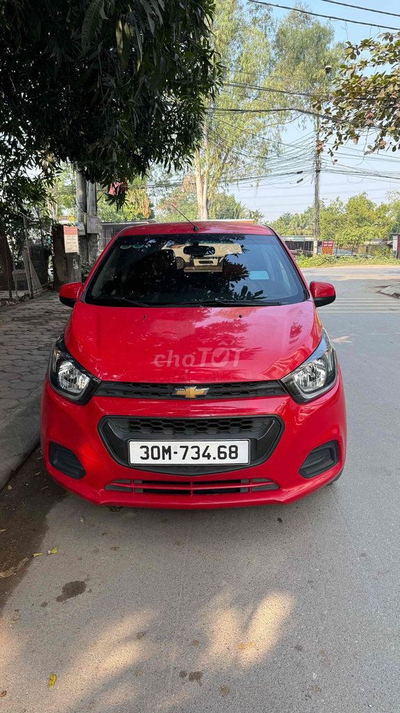 Chevrolet Spark 2018 Đỏ 9 vạn Số sàn. Mua bán Ô tô tại Huyện Đông Anh Hà Nội được đăng bởi thành hải mua bán điện thoại cũ hình 2