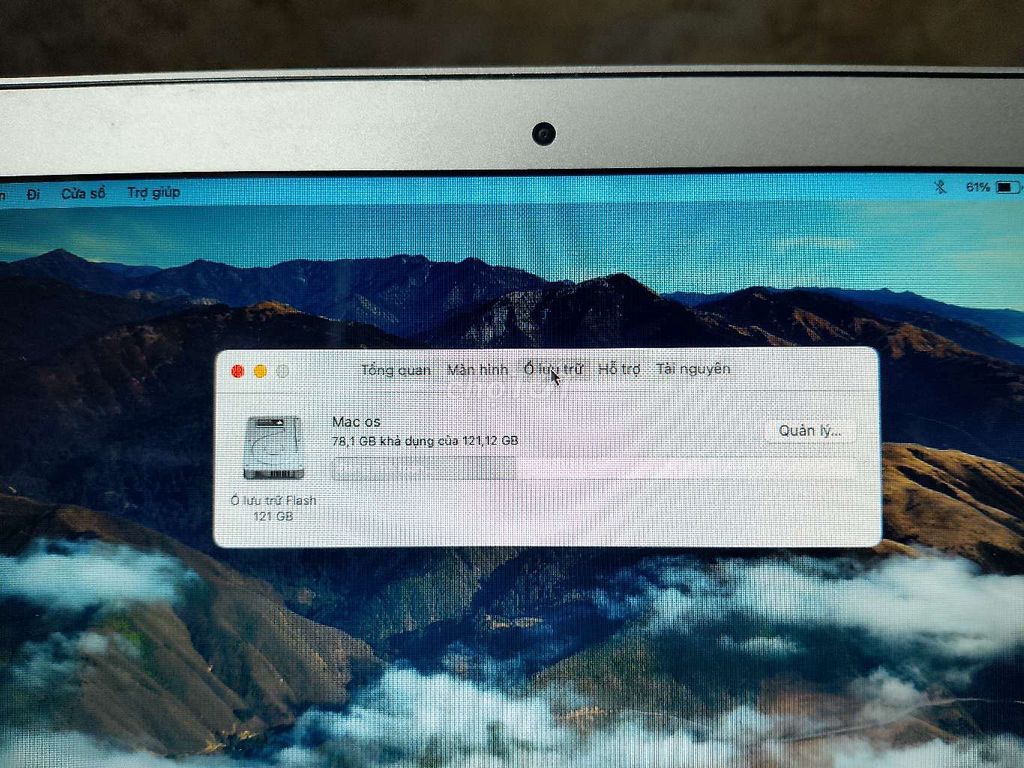 Apple MacBook Air 2015 i5 8GB/121GB Bạc. Mua bán Laptop tại Thành phố Biên Hòa Đồng Nai được đăng bởi Anh nguyen hình 1