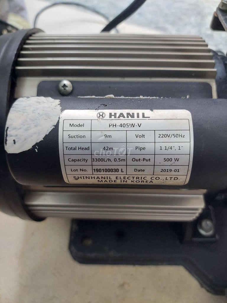 Máy bơm nước HANIL PH-405W-V. Mua bán Bếp, lò, đồ điện nhà bếp tại Quận Đống Đa Hà Nội được đăng bởi Anh thuyên hình 1