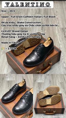Giày Tây Derby Dolce & Gabbana Size 41. Mua bán Giày dép tại Quận Bắc Từ Liêm Hà Nội được đăng bởi Bùi Tuấn Nghĩa