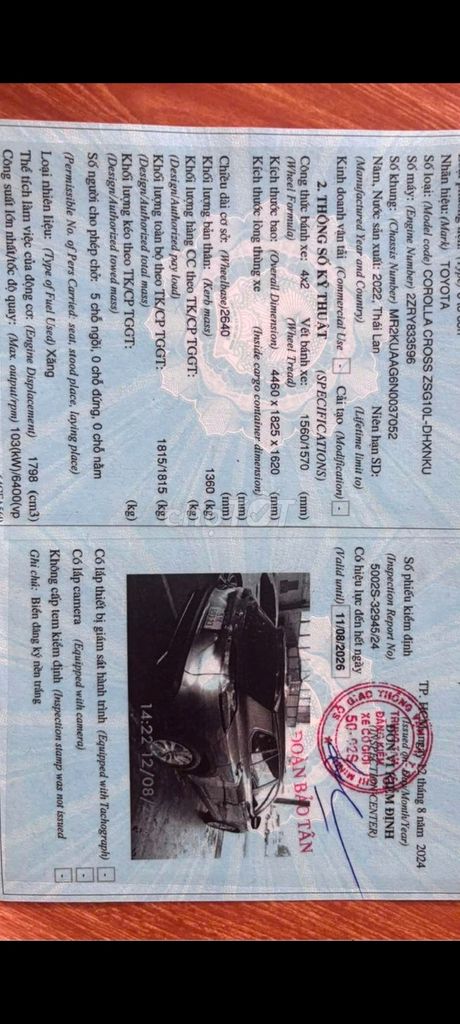 Toyota Corolla Cross 2023 1.8G. Mua bán Ô tô tại Quận 5 Tp Hồ Chí Minh được đăng bởi nguyen minh hình 2