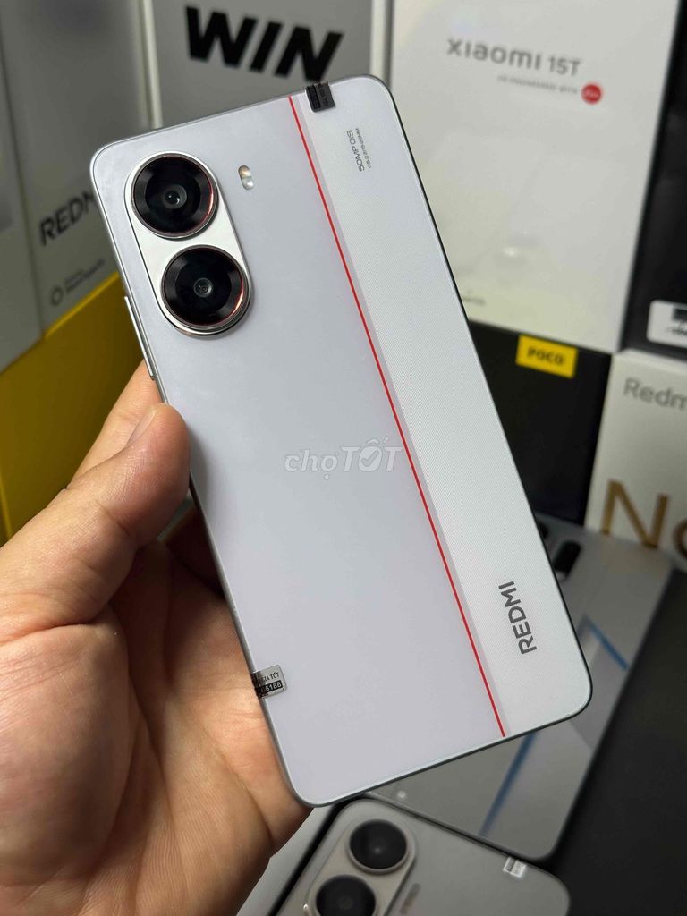 Xiaomi Redmi Turbo 4 12/256GB Trắng. Mua bán Điện thoại tại Thành phố Nam Định Nam Định được đăng bởi Trí Dũng Store hình 1