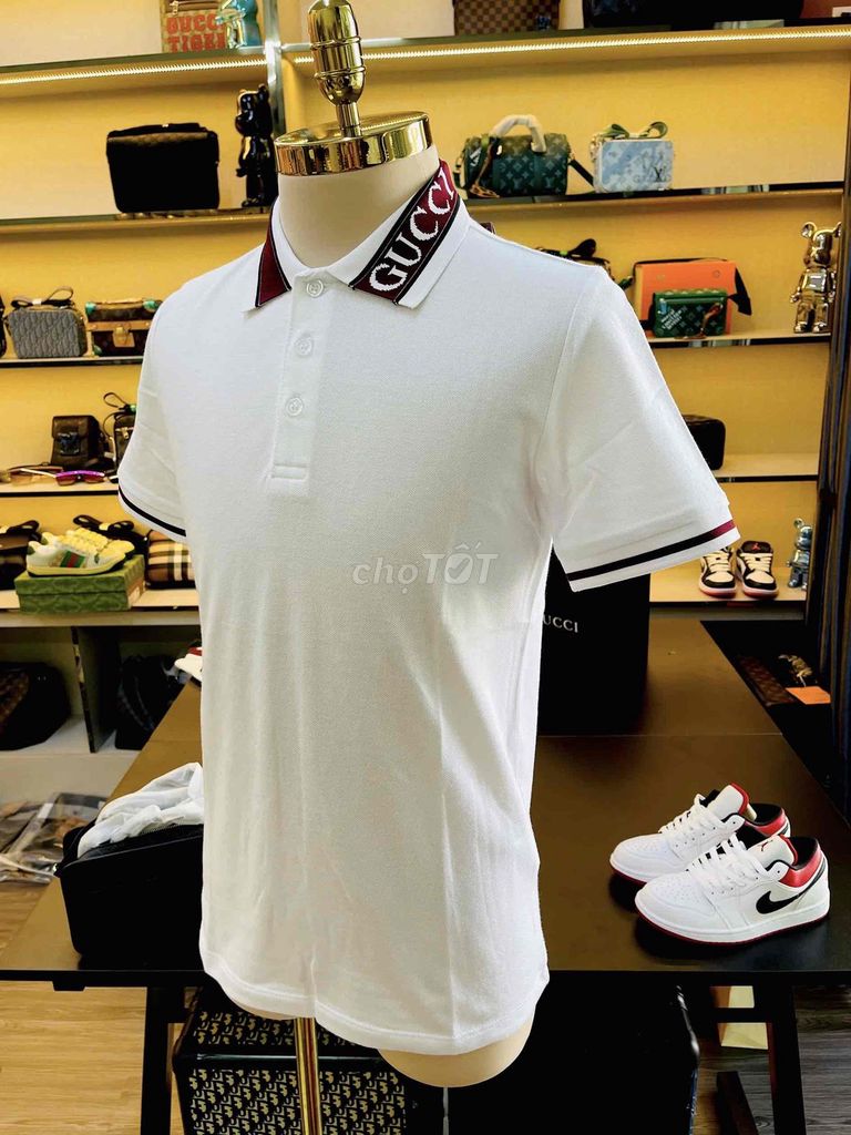 Áo Polo Nam GC Trắng Cao Cấp. Mua bán Quần áo tại Quận Bình Tân Tp Hồ Chí Minh được đăng bởi Phương Luxury hình 2