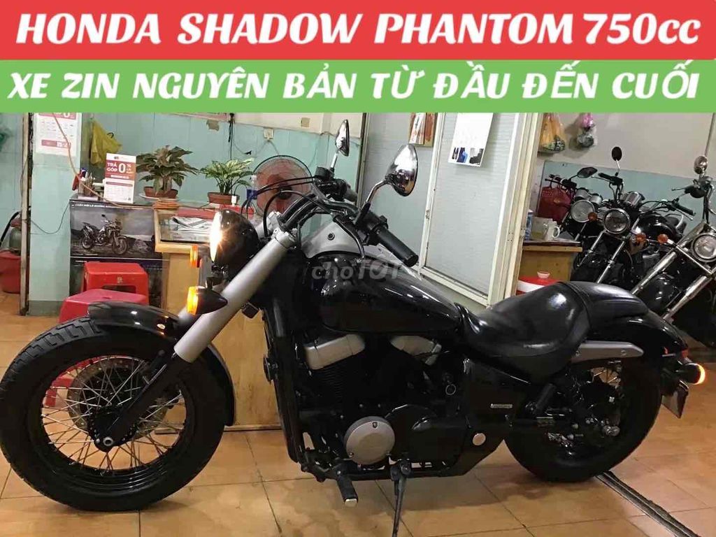 SHADOW 750.HONDA NHẬT.SX2010.ZIN NGUYÊN BẢN TỪ A-Z. Mua bán Xe máy tại Quận Phú Nhuận Tp Hồ Chí Minh được đăng bởi MOTO LUU THANH HAI  77A hình 3