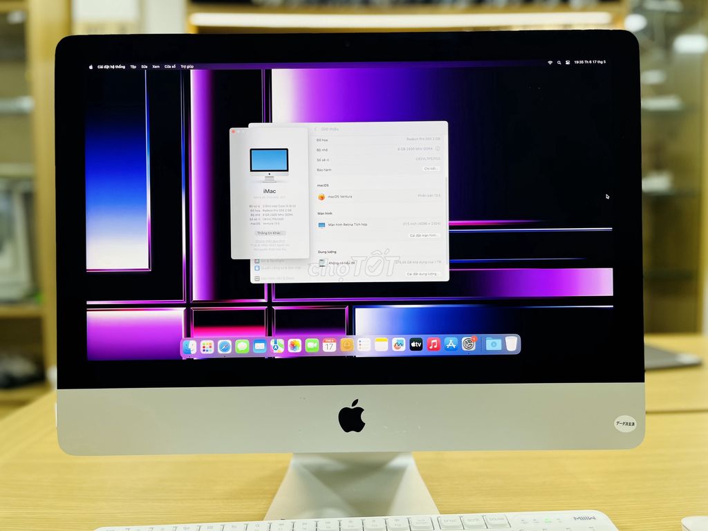 iMac 2017 21inch 4K Màn Đẹp i5 Ram 8Gb + Card Rời