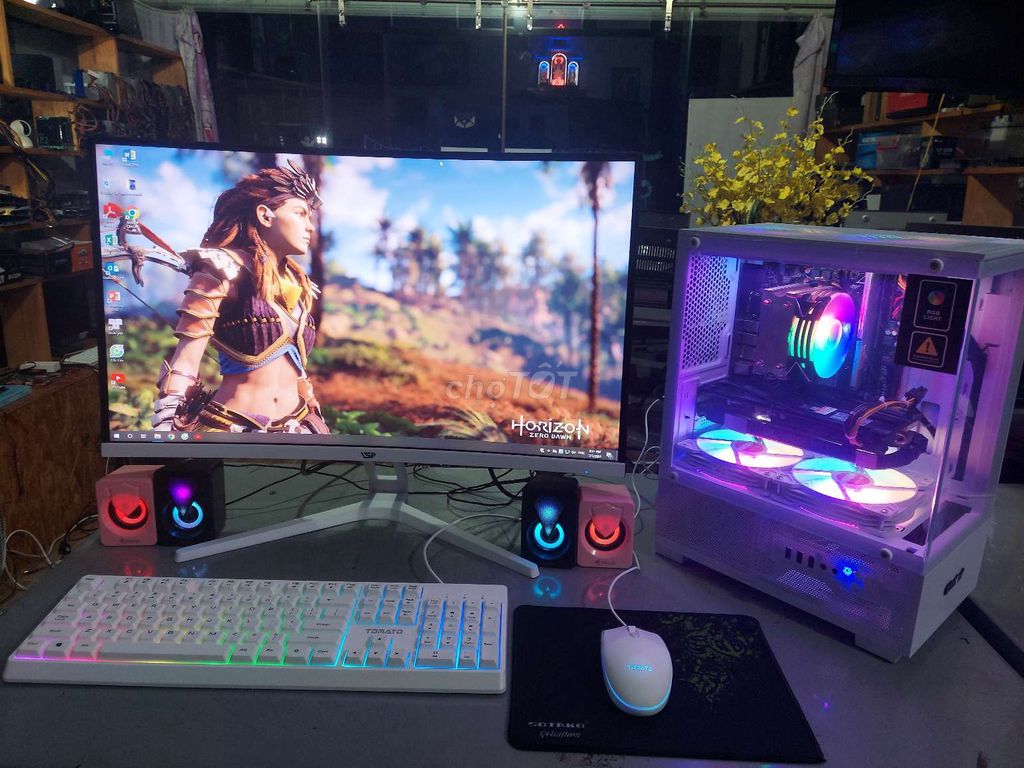 Thanh lý rẻ! Bộ PC 27 inch, i5 11400F, RTX 2060