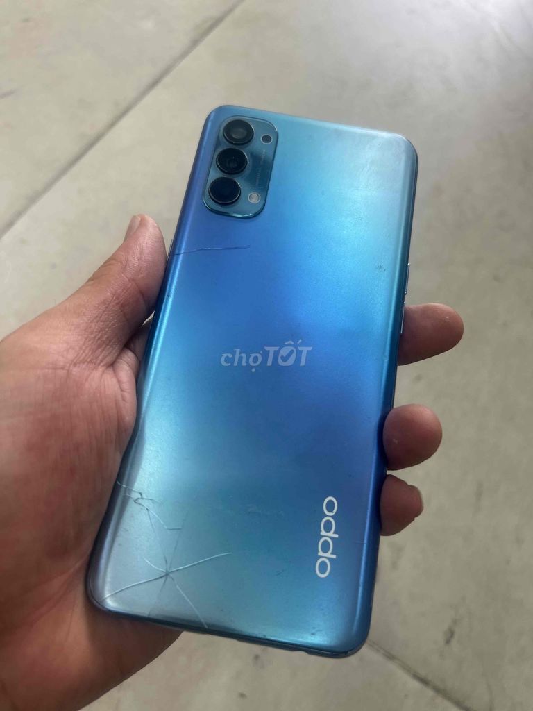 Oppo Reno 4 128GB màn ám nhẹ nứt lưng giá xác. Mua bán Điện thoại tại Quận Tân Bình Tp Hồ Chí Minh được đăng bởi hoang cuong hình 1