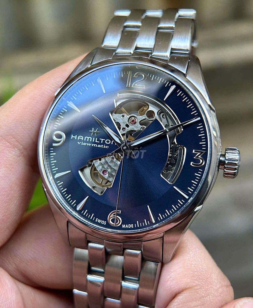 Đồng hồ Hamilton Viewmatic Nam Xanh. Mua bán Đồng hồ tại Thành phố Tam Kỳ Quảng Nam được đăng bởi Huy Nhật Thụy hình 1