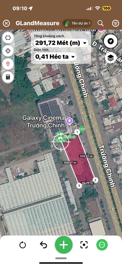 cho thuê đất 4360m ngay mặt tiền trường chinh đối diện Coopmart