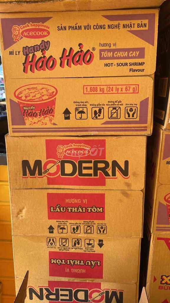 Mì ly Acecook Hảo Hảo và Model. Mua bán Đồ ăn, thực phẩm và các loại khác tại Thành phố Tây Ninh Tây Ninh được đăng bởi Le Xuan Hau  hình 1