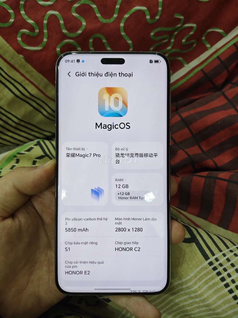 Honor Magic 7 Pro đẹp bán hoặc gl. Mua bán Điện thoại tại Quận Hoàng Mai Hà Nội được đăng bởi Jacking Son hình 1