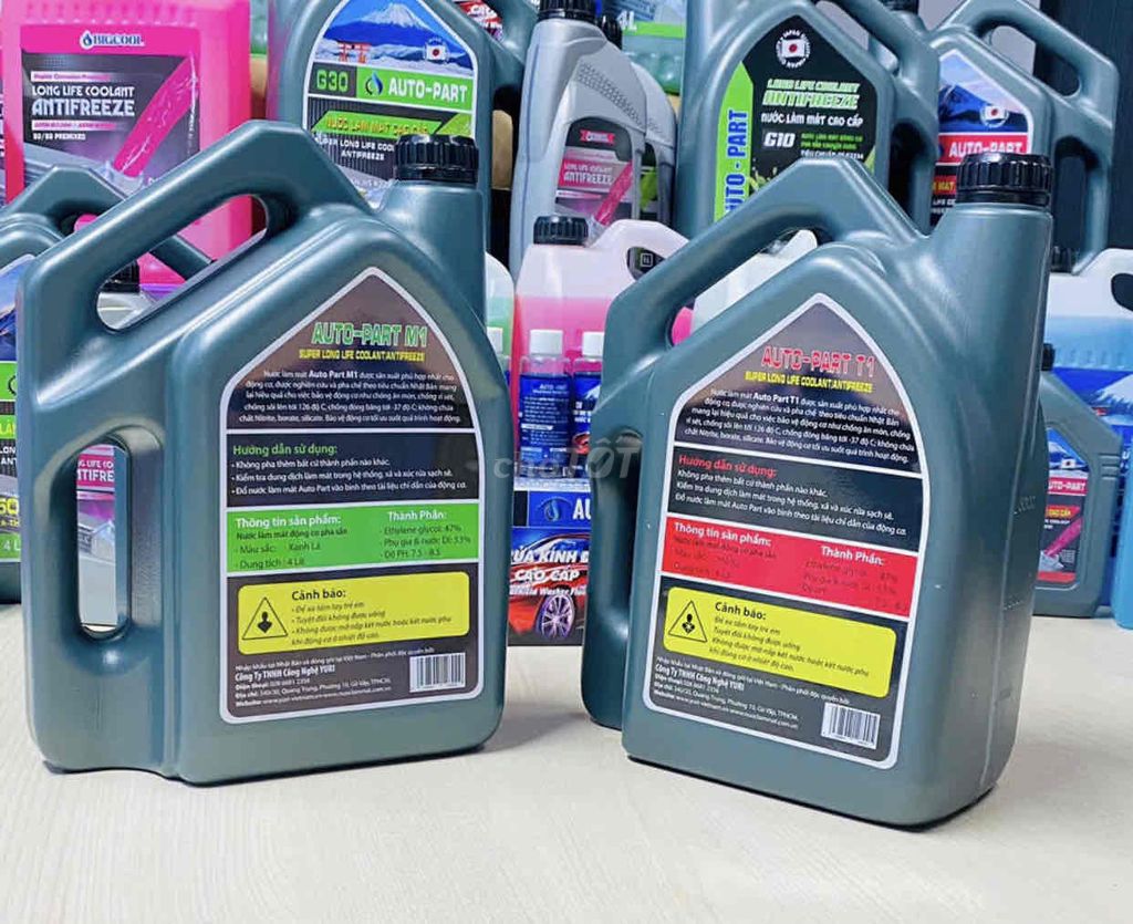 Nước làm mát ô tô Cao Cấp-Yuri Nhật (4L) Lexus,Mer. Mua bán Phụ tùng xe tại Quận 12 Tp Hồ Chí Minh được đăng bởi LỌC GIÓ Ô TÔ SÀI GÒN hình 3