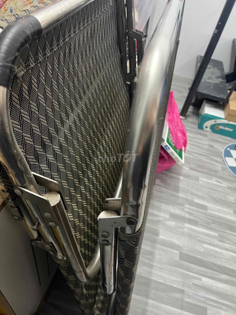 Giường xếp INOX 1m X 1m9 còn nguyên không hư. Mua bán Giường, chăn ga gối nệm tại Thành phố Thủ Đức Tp Hồ Chí Minh được đăng bởi Truyen Nguyen hình 1