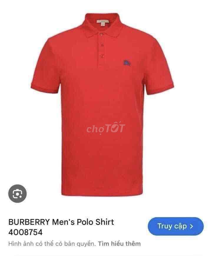 Polo BURBERRY chính hãng còn như mới