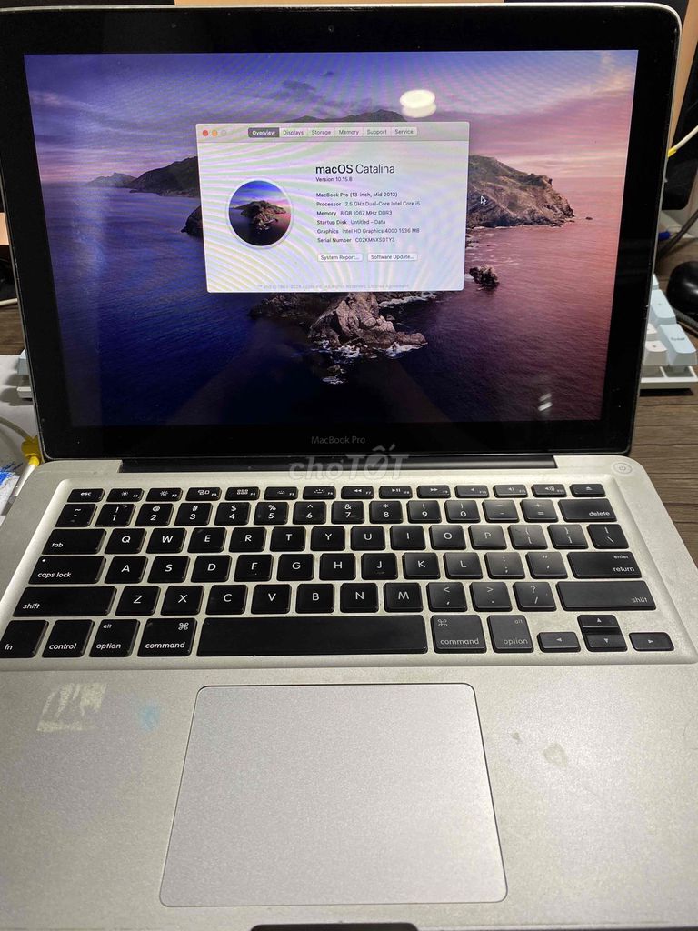 MacBook Pro 2012 13-inch i5 8GB/120GB. Mua bán Laptop tại Quận Bình Tân Tp Hồ Chí Minh được đăng bởi Trà hình 1