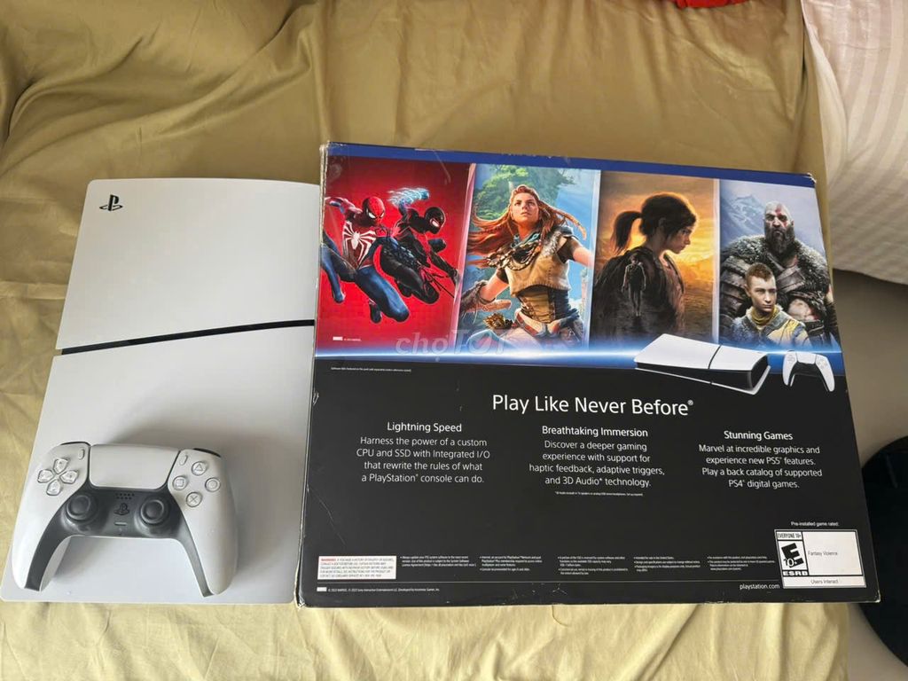 PS5 Slim Digital 1TB Full Box + Wukong + FC 25