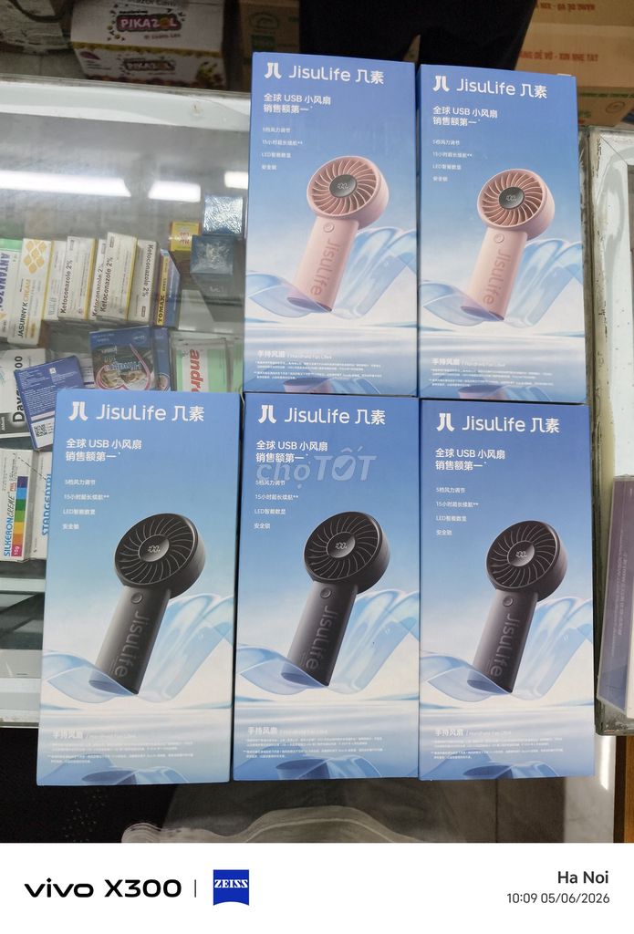 Quạt cầm tay Jisulife Life 4 5000mah. Mua bán Quạt tại Huyện Thanh Trì Hà Nội được đăng bởi Bùi Cường hình 1