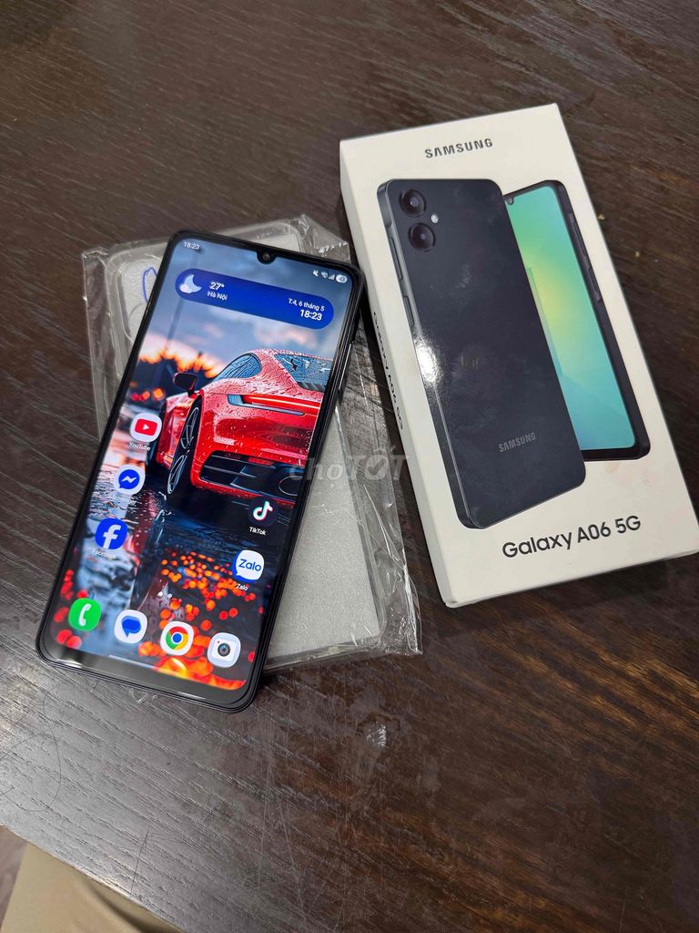 Samsung Galaxy A06 5G Đen Mới 99%. Mua bán Điện thoại tại Quận Hoàng Mai Hà Nội được đăng bởi Thành Chung Nguyễn hình 1