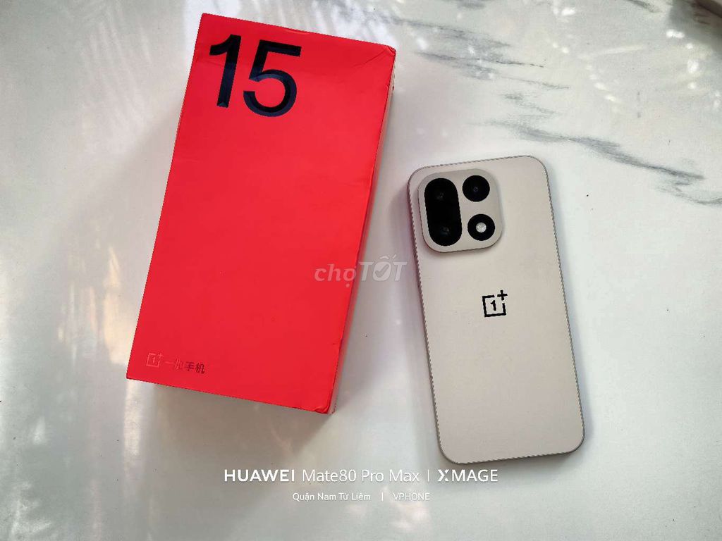 OnePlus 15 12GB/256GB Trắng 98.5% Fullbox. Mua bán Điện thoại tại Quận Nam Từ Liêm Hà Nội được đăng bởi Quốc Việt hình 1