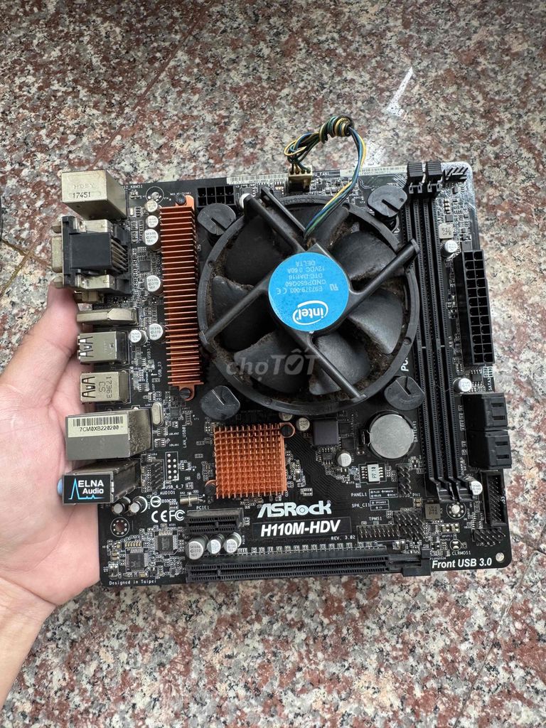 Mainboard ASRock H110M-HDV CPU Intel i5-6400. Mua bán Linh kiện (RAM, Card...) tại Huyện Nhà Bè Tp Hồ Chí Minh được đăng bởi Nam hình 1