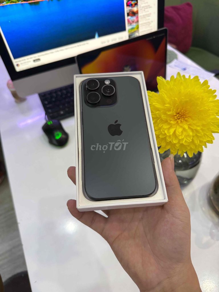 Apple iPhone 15 Pro 512GB đen quốc tế mỹ. Mua bán Điện thoại tại Quận 3 Tp Hồ Chí Minh được đăng bởi Nam Á Mobile hình 1
