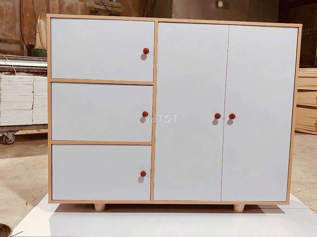 Tủ giày đa năng Gỗ MDF. Mua bán Tủ, kệ gia đình tại Quận Cẩm Lệ Đà Nẵng được đăng bởi Mimon shop hình 1