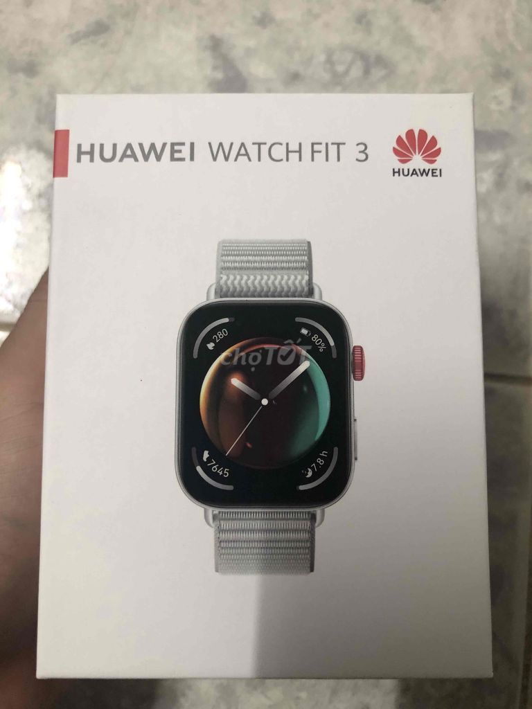 HUAWEI WATCH FIT 3 - XÁM (NFC) - NEW SEAL