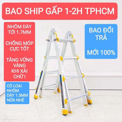Thang rút chữ A 2m - Thang rút lồng nhôm dày 1.7mm. Mua bán Đồ chuyên dụng, Giống nuôi trồng tại Quận Bình Tân Tp Hồ Chí Minh được đăng bởi Chuyên Bao giao gấp máy móc Lê Cứ