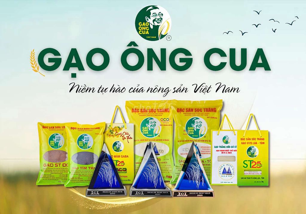 Gạo ST25 Ông Cua. Mua bán Đồ ăn, thực phẩm và các loại khác tại Thành phố Thuận An Bình Dương được đăng bởi Trung Khang hình 1