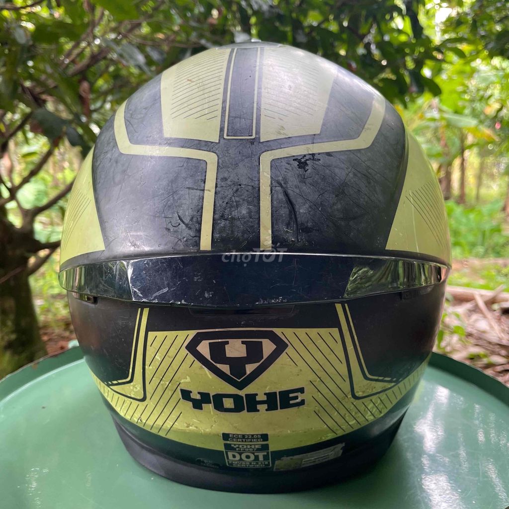 Nón bảo hiểm fullface Yohe. Mua bán Phụ tùng xe tại Huyện Cái Bè Tiền Giang được đăng bởi Chọn Nè hình 2