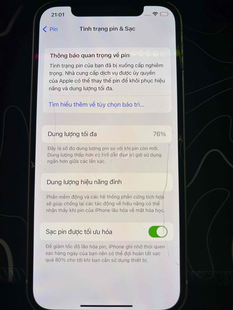 Apple iPhone 12 64GB Trắng 76%. Mua bán Điện thoại tại Quận Hà Đông Hà Nội được đăng bởi Mạnh Hòa hình 1