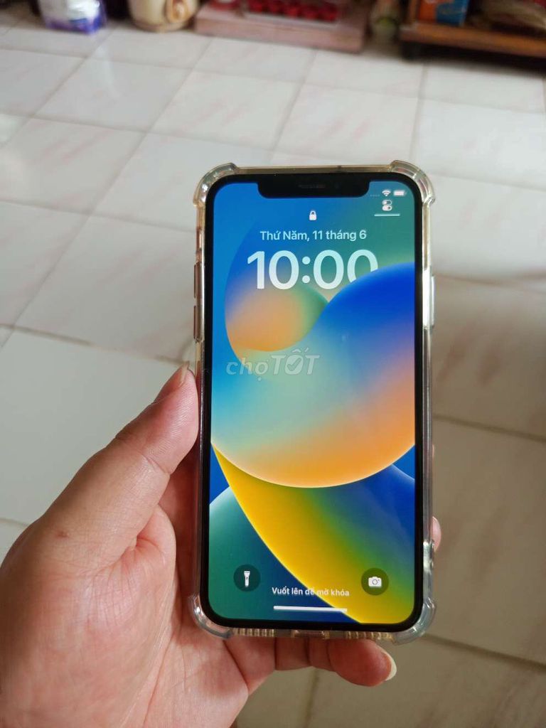 iPhone X Trắng 95%. Mua bán Điện thoại tại Quận 11 Tp Hồ Chí Minh được đăng bởi Trương Vĩnh Phát  hình 1