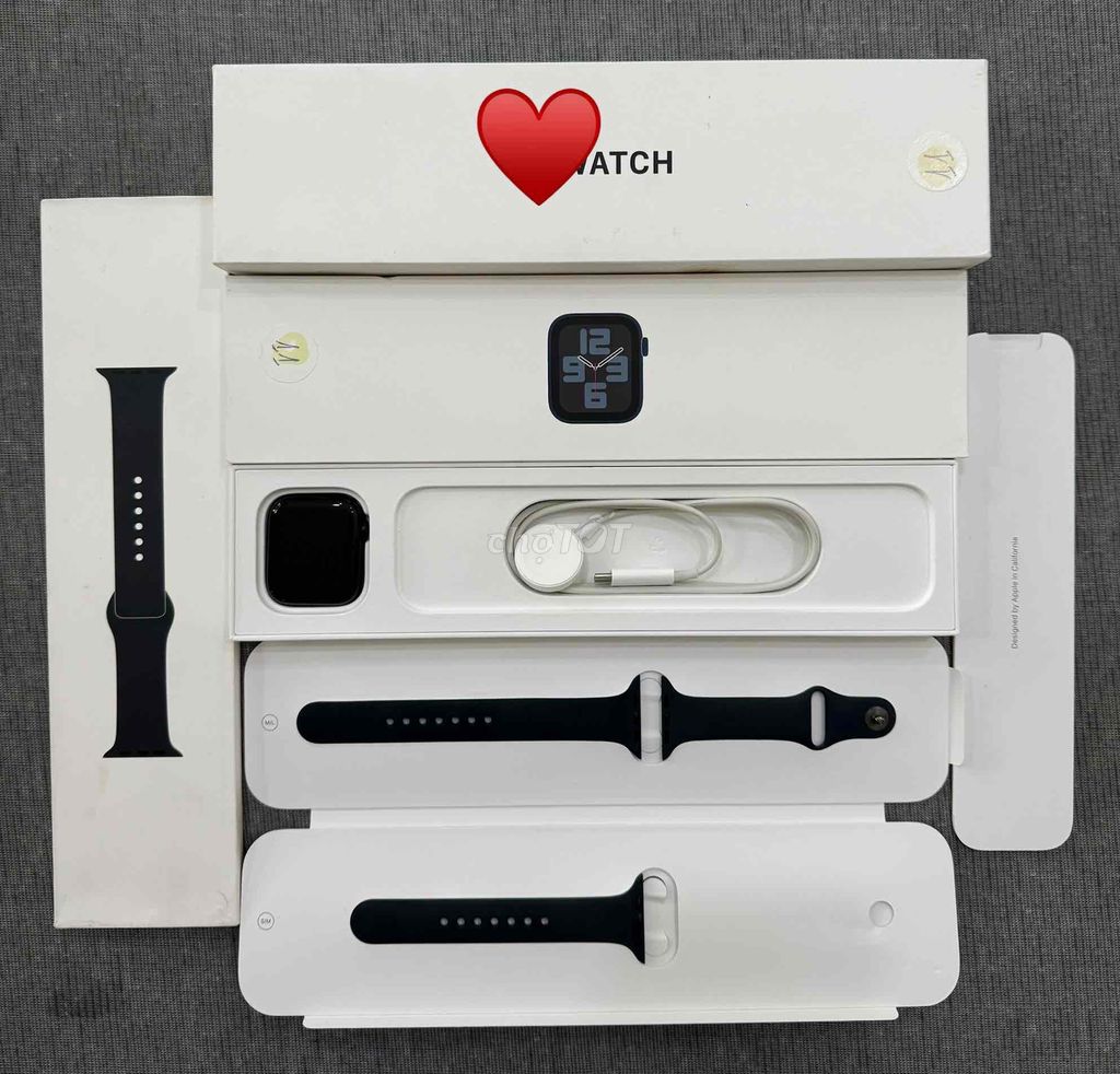 Apple Watch SE Gen2/44MM GPS Màu Midnight Fullbox