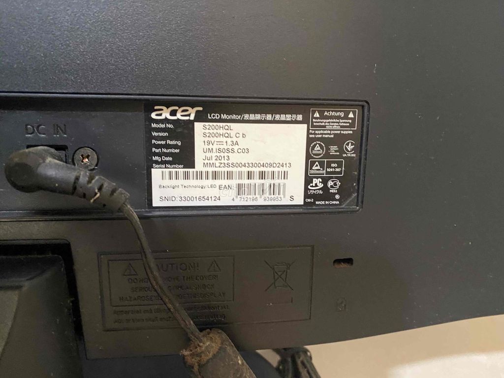 màn hình led acer 20 inch. Mua bán Phụ kiện (Màn hình, Chuột...) tại Quận 7 Tp Hồ Chí Minh được đăng bởi tuan hình 1