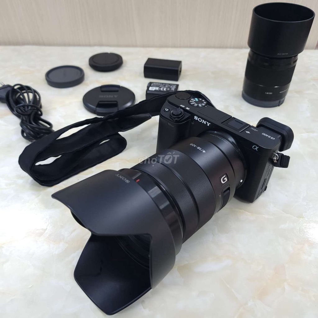Sony A6400 2k shot;  18-105 f4; 50f1.8 oss . Mua bán Máy ảnh, Máy quay tại Quận 5 Tp Hồ Chí Minh được đăng bởi Ngô Nhung hình 1