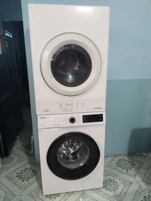 Thanh lí cặp máy giặt máy sấy. Mua bán Máy giặt tại Thành phố Thuận An Bình Dương được đăng bởi thanh