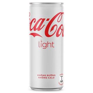 Thùng 24 lon Coca Cola Light Không Đường
