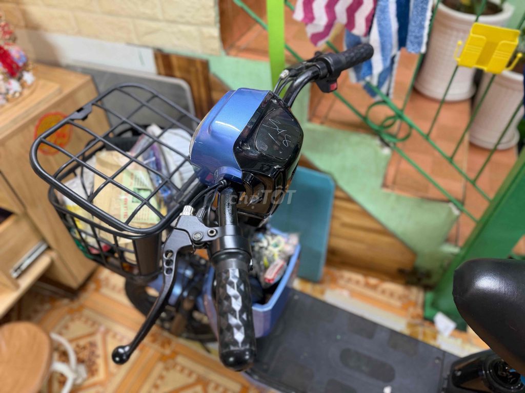 Xe đạp điện Tonochi xanh dương. Mua bán Xe điện tại Quận 1 Tp Hồ Chí Minh được đăng bởi Maxx Online Store hình 4