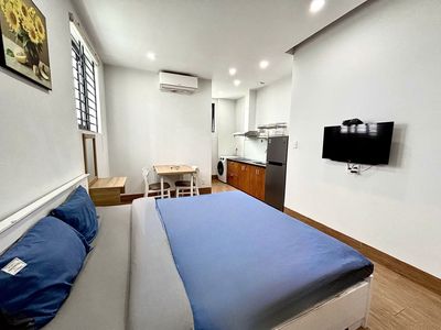 CHO THUÊ CĂN HỘ MỚI, ĐẸP, FULL NỘI THẤT KHU TRUNG TÂM