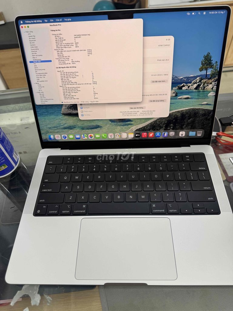 Apple MacBook Pro 14 inch M3 8GB/512GB Bạc. Mua bán Laptop tại Quận Đống Đa Hà Nội được đăng bởi Lê Khuyến hình 1