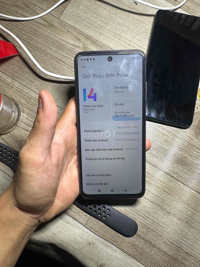 Xiaomi Redmi 10 128GB Xám. Mua bán Điện thoại tại Quận 6 Tp Hồ Chí Minh được đăng bởi Vũ Ngọc Thực hình 1