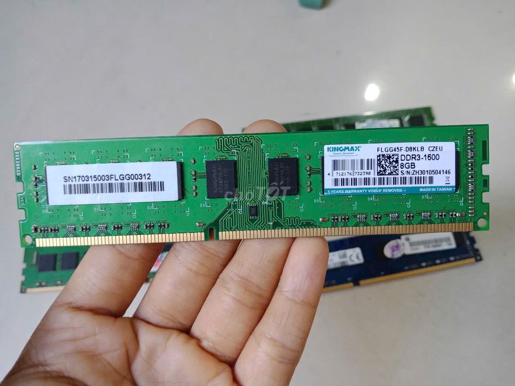 Thanh lý Ram DDR3 8G - 1600