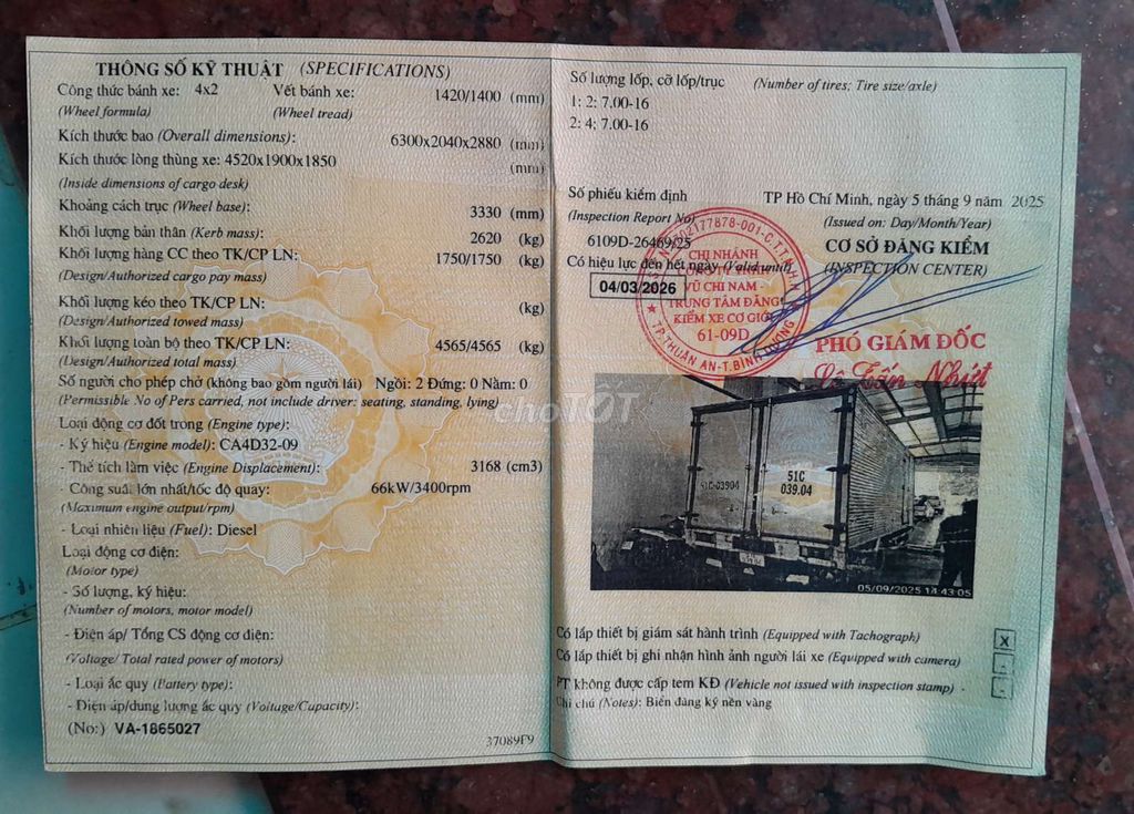 VINAXUKI 1,8 tấn đời 2011,máy lớn 🍁🌺🍁. Mua bán Xe tải, xe ben tại Thành phố Biên Hòa Đồng Nai được đăng bởi Thoa Nguyen hình 6