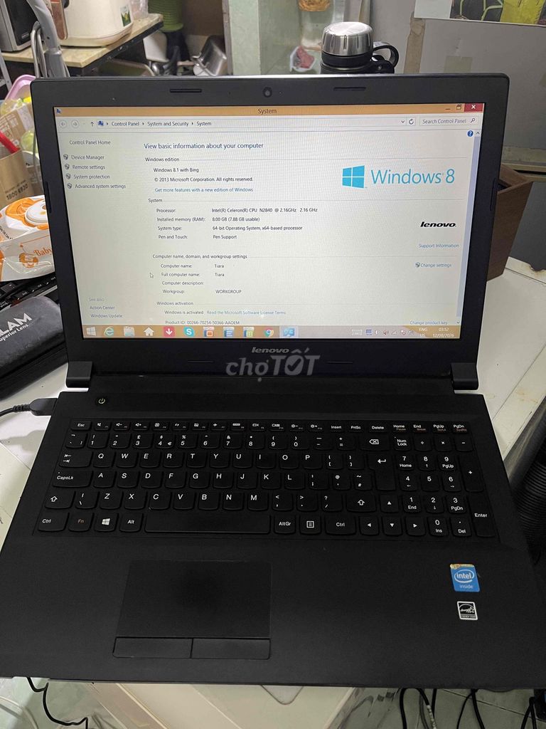 Lenovo B50-30 Celeron N2840 15.6 inch 8GB/500GB. Mua bán Laptop tại Thành phố Thủ Đức Tp Hồ Chí Minh được đăng bởi Pham bang hình 1