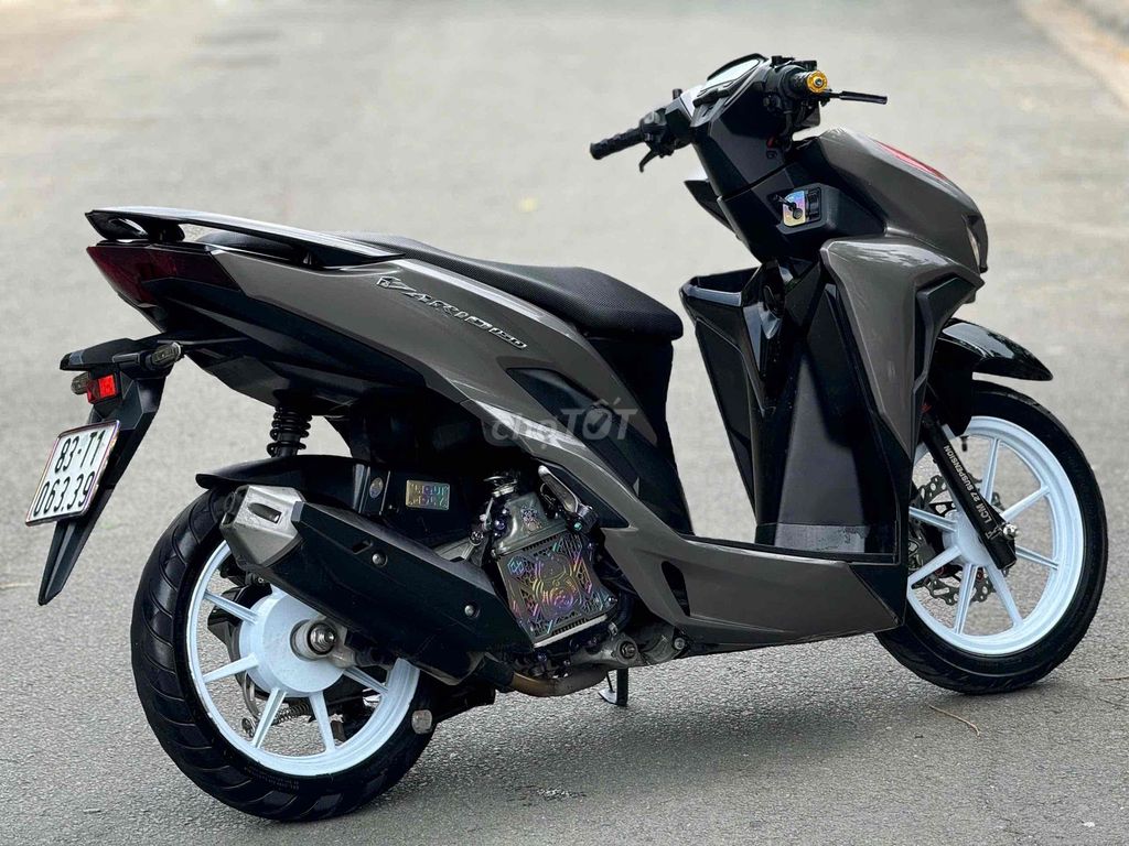 Honda Vario 125 2021 Xám đen kiễng nợ xấu trả 50%. Mua bán Xe máy tại Quận Bình Tân Tp Hồ Chí Minh được đăng bởi Xe Máy Qúy Le hình 8