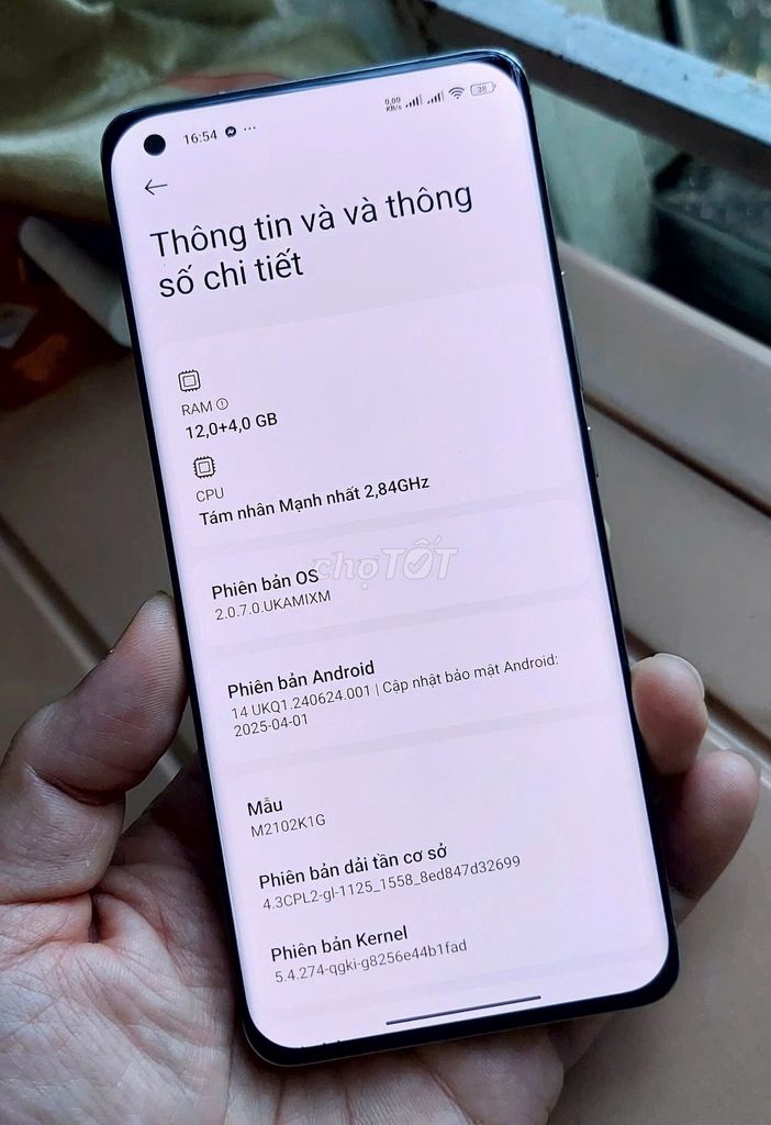 Xiaomi Mi 11 Ultra 5G_Quốc Tế_Ram 12/256_Zin_99%. Mua bán Điện thoại tại Quận Hà Đông Hà Nội được đăng bởi Tuấn  hình 1